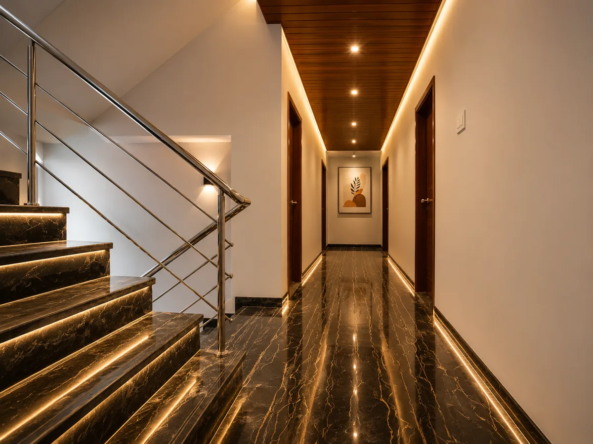 Hotel — Staircase & Corridors